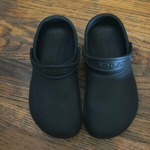 Women's size 8 black crocs